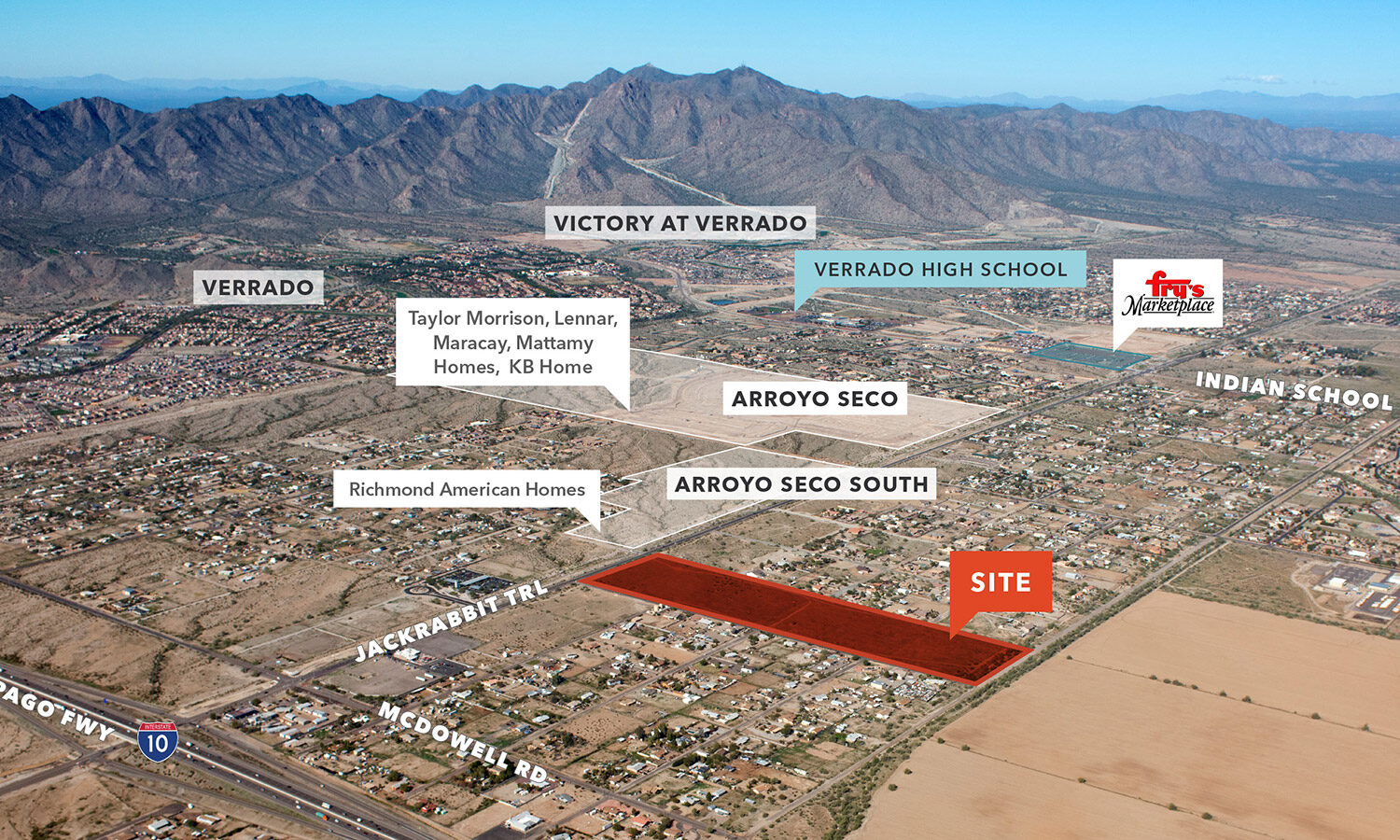 Developer Buys 38 Acres of Land in Buckeye to Influx of New