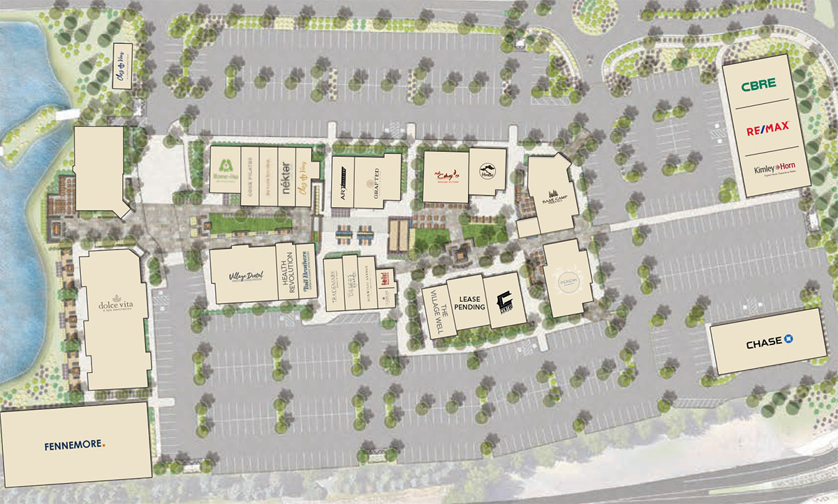 village at rancharrah site plan