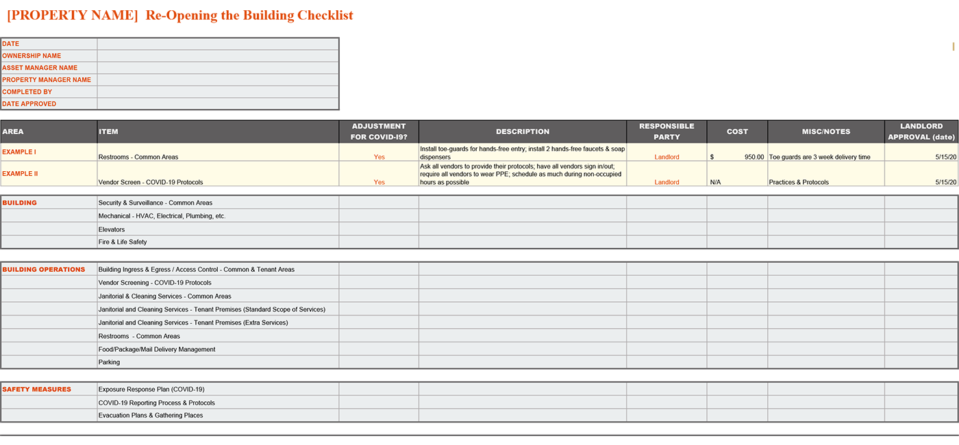 Covid-19: Re-Opening Workplaces – Landlord Guide | Kidder Mathews